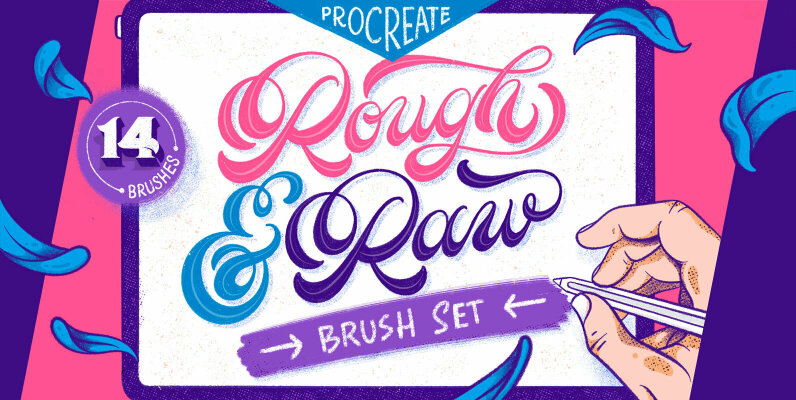 Rough   Raw Brush Set