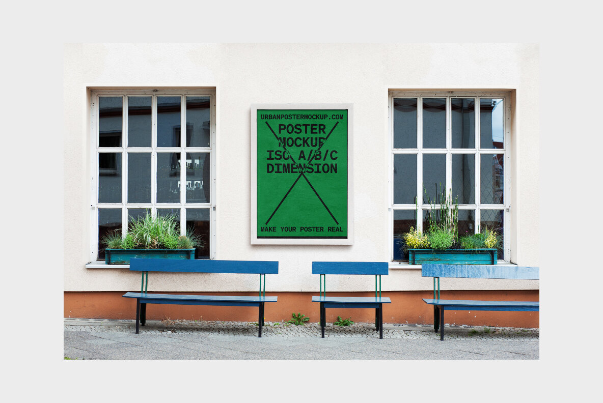 Urban Poster Mockup Vol 3 Urban Poster Mockup Vol 3