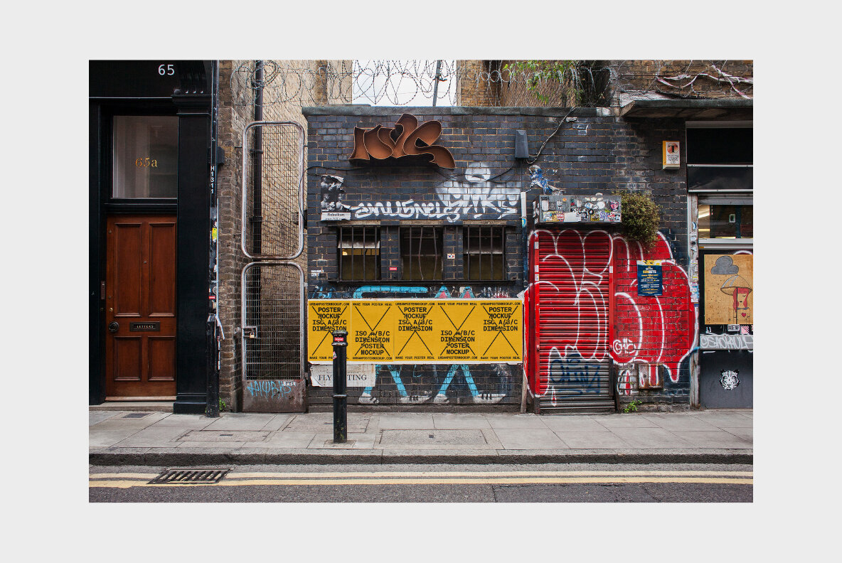 Urban Poster Mockup Vol 3 Urban Poster Mockup Vol 3