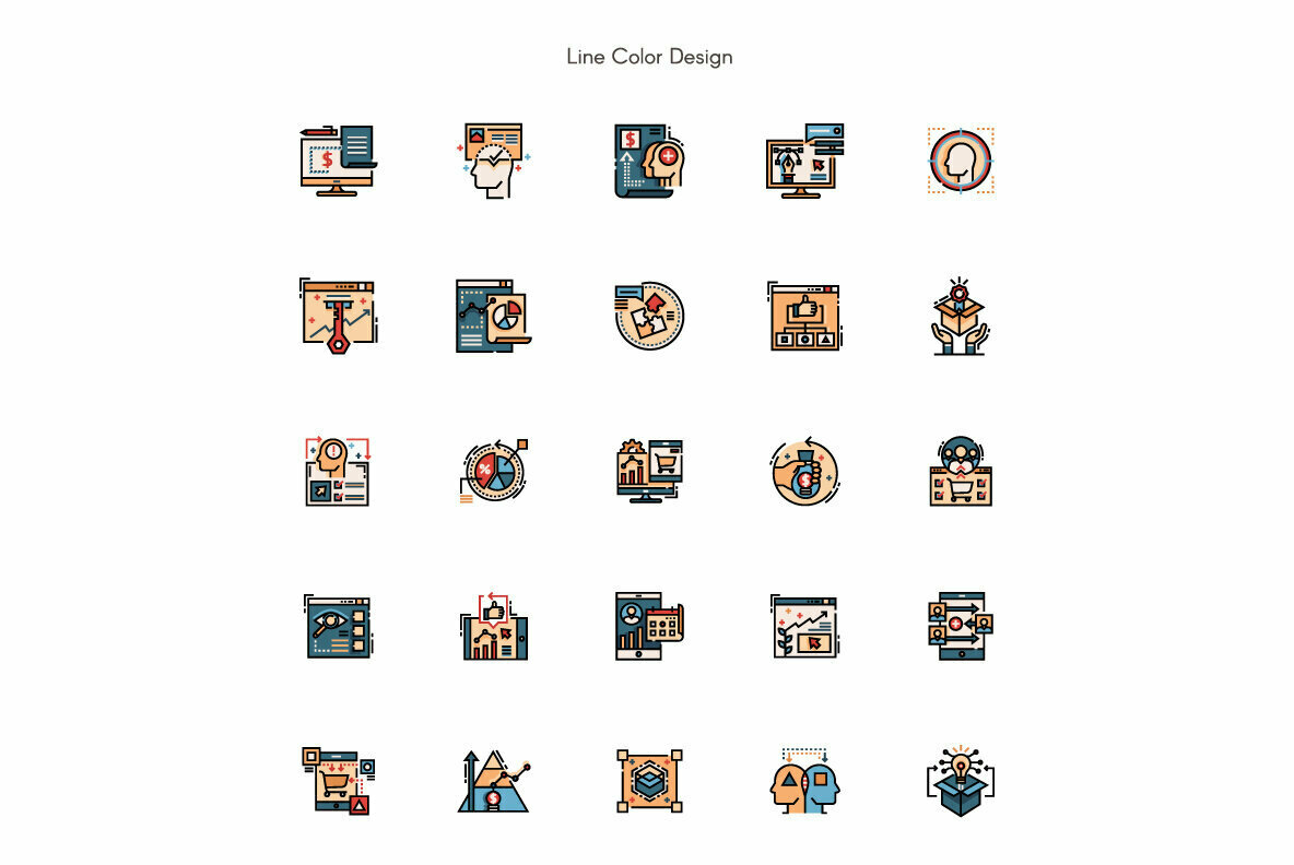 Content Marketing Premium Icon Pack 3