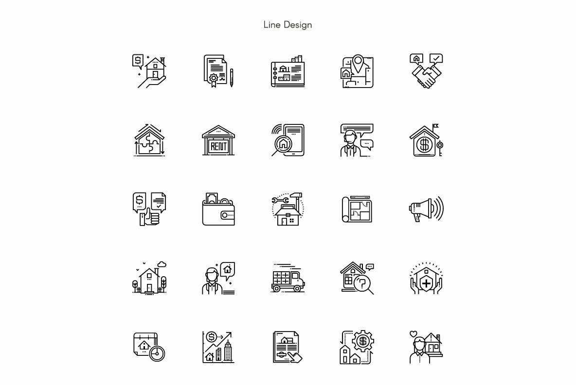 Estate Premium Icon Pack 3