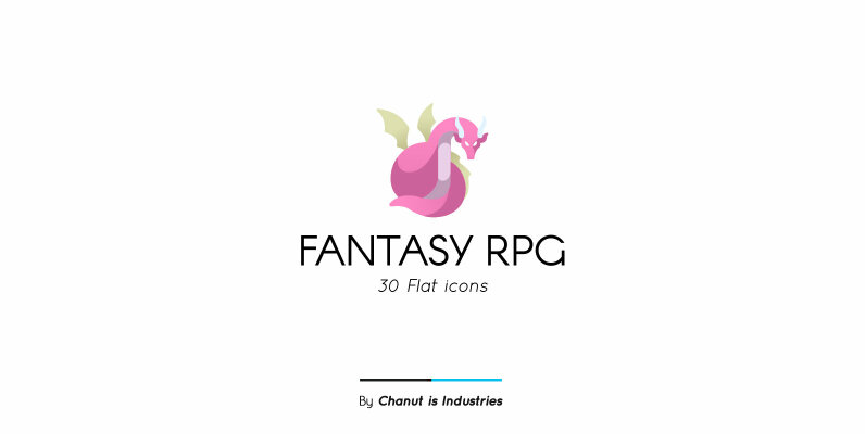 Fantasy RPG Premium Icon Piack