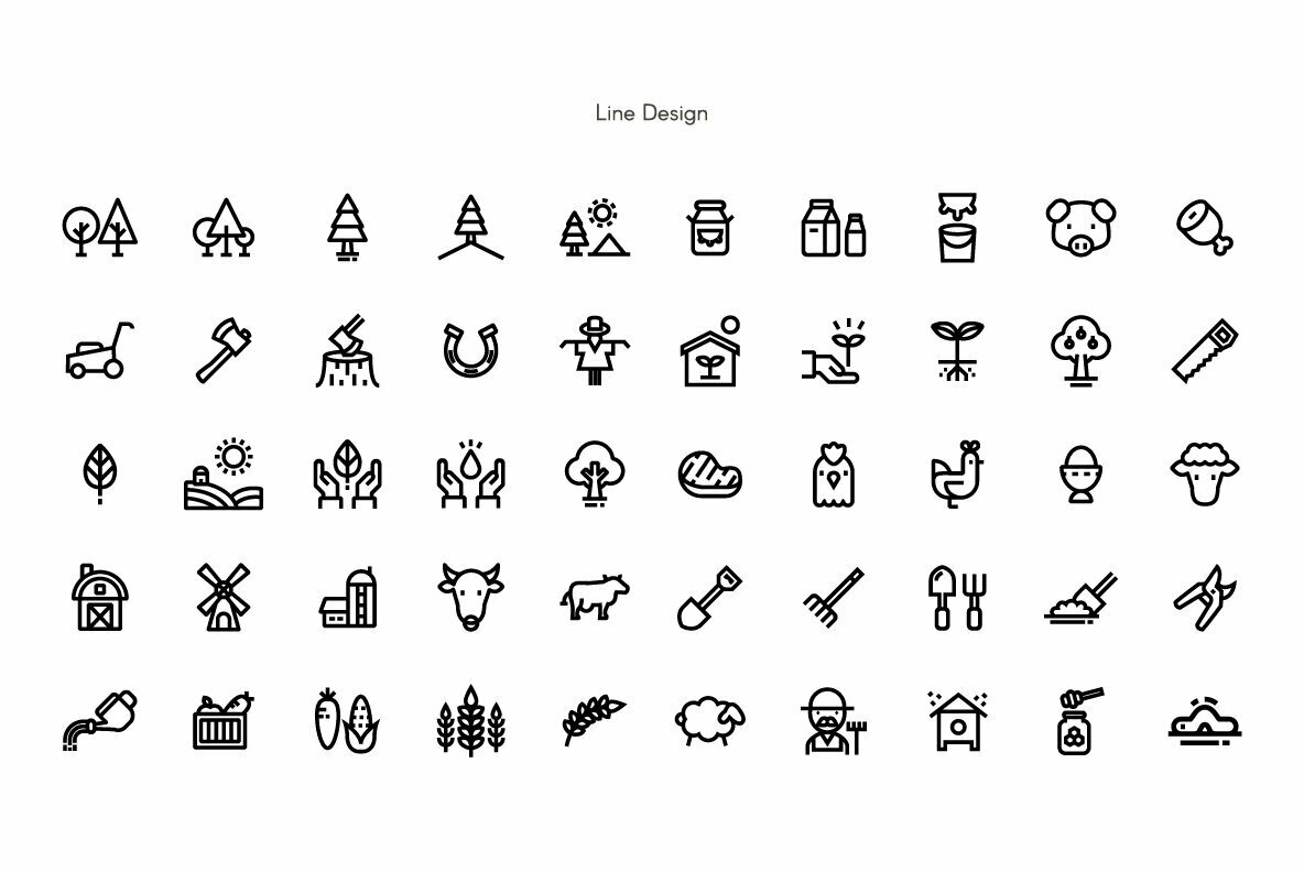 Farm Premium Icon Pack 2