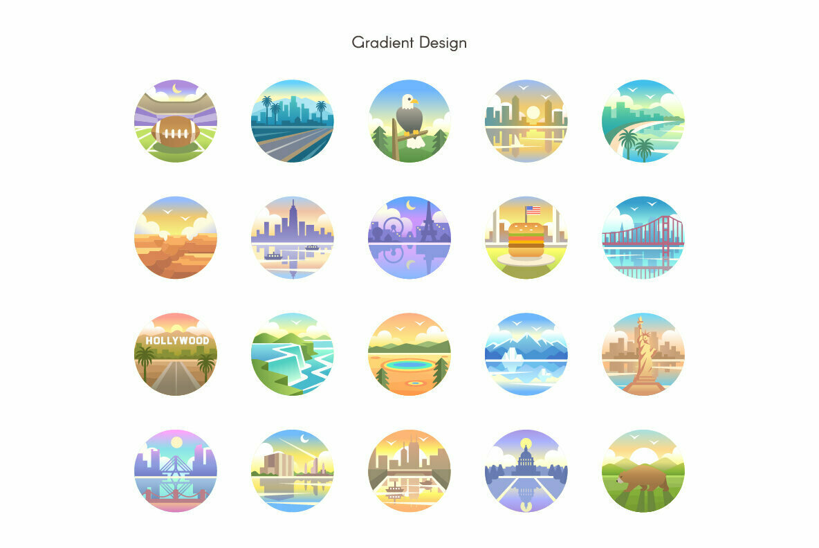 America Premium Icon Pack 2