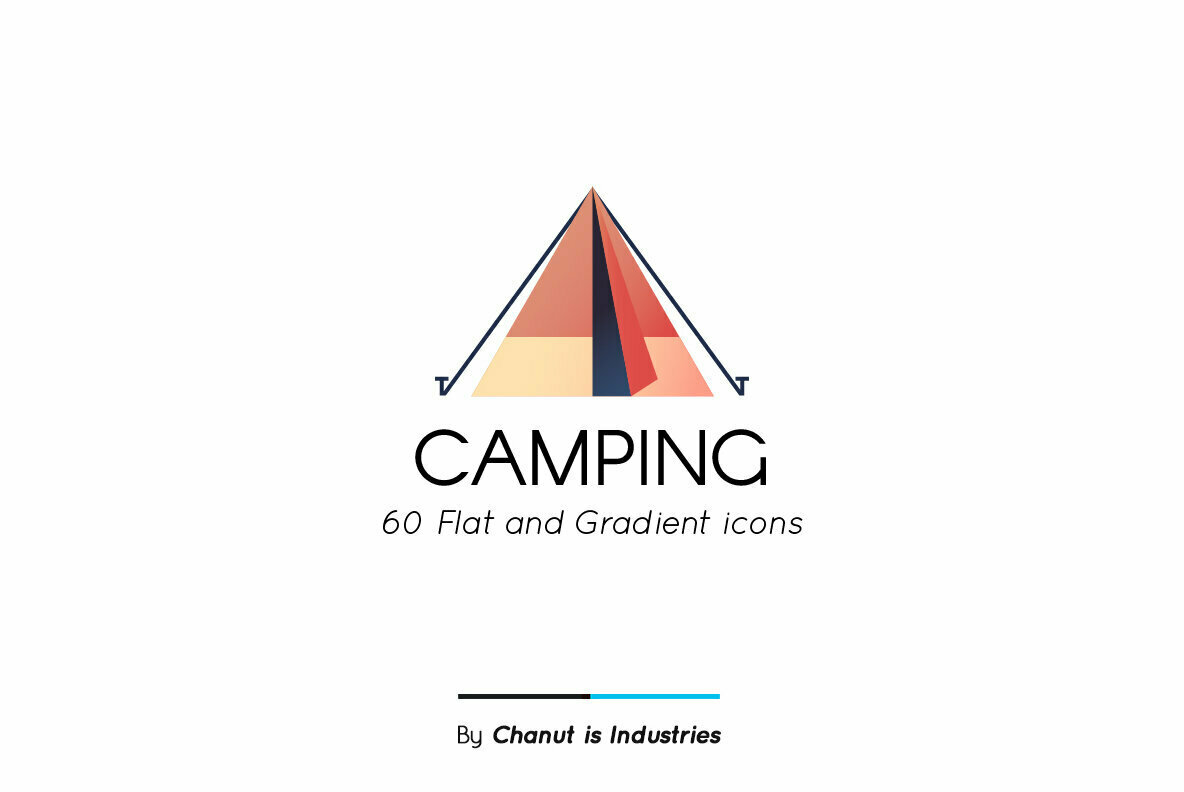 Camping Premium Icon Pack 1