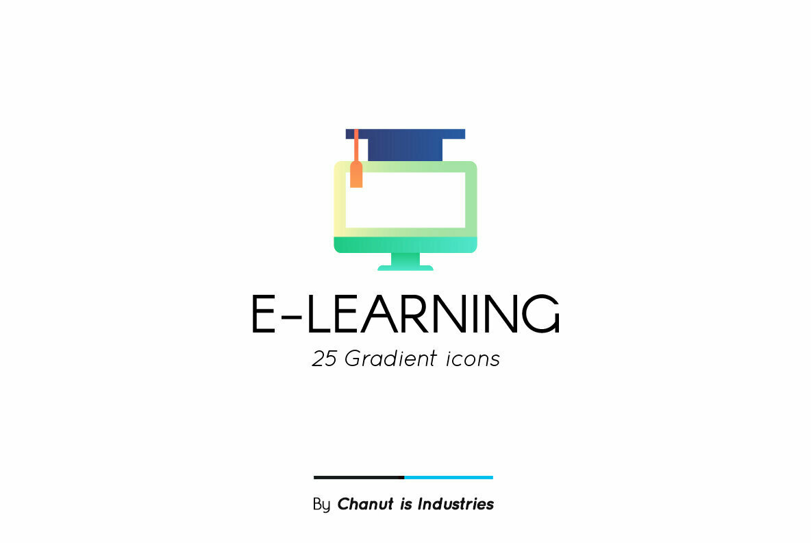 E Learning Premium Icon Pack 1