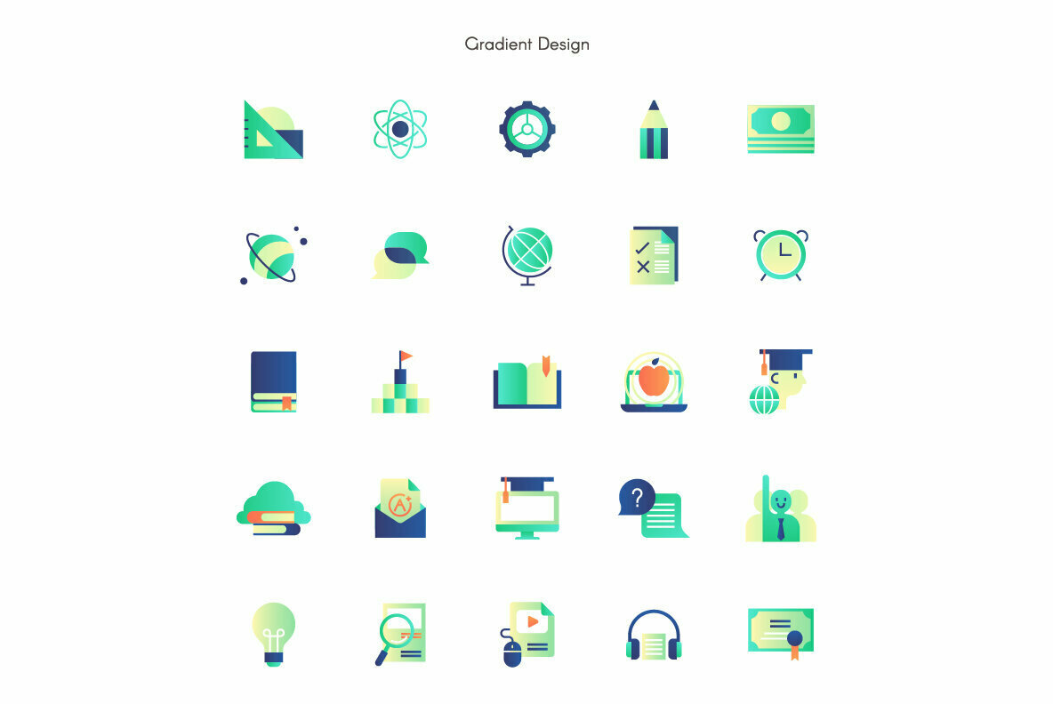 E Learning Premium Icon Pack 2
