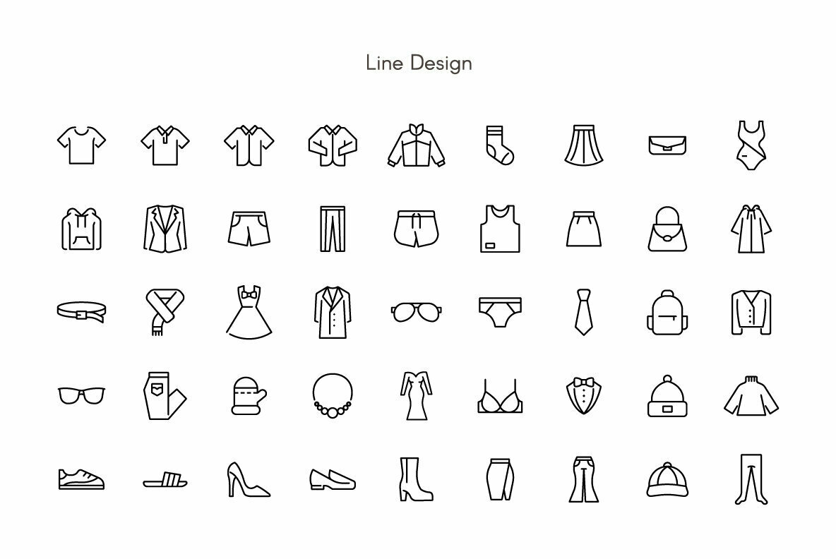 Fashion Premium Icon Pack 2