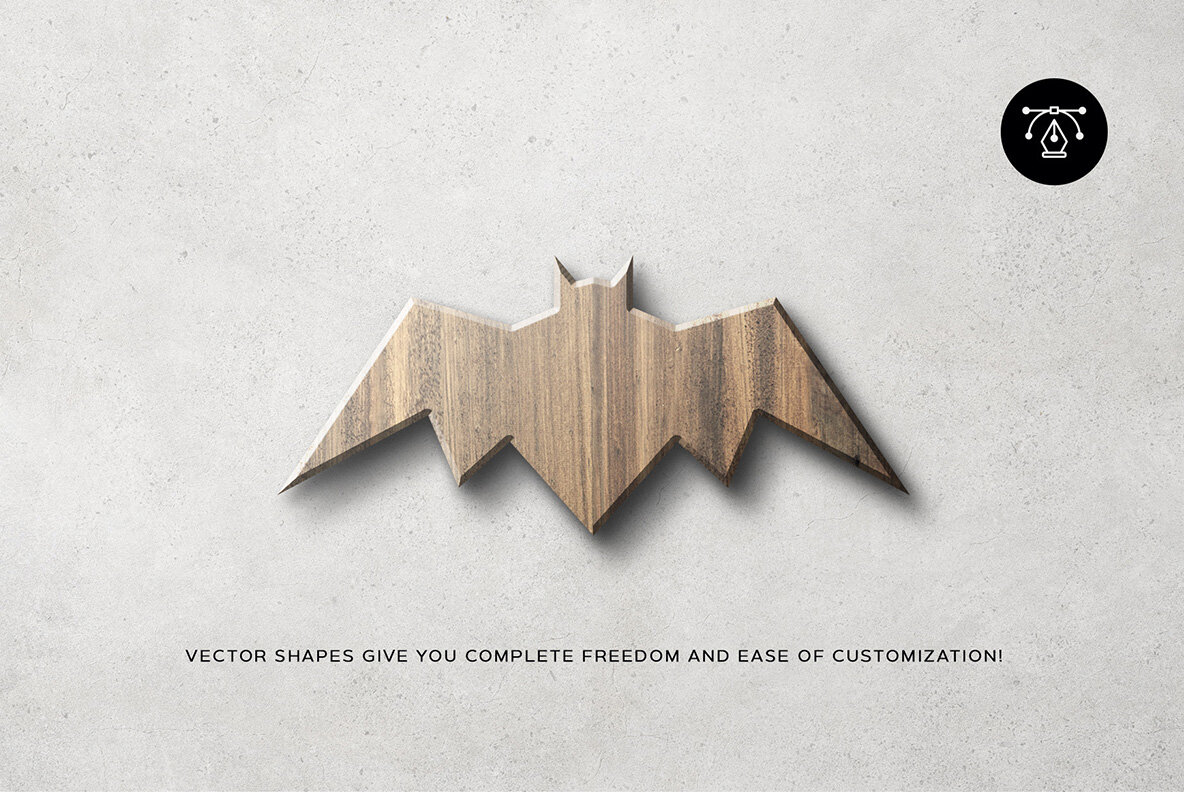 Wooden Sign Mockup Scenes 6