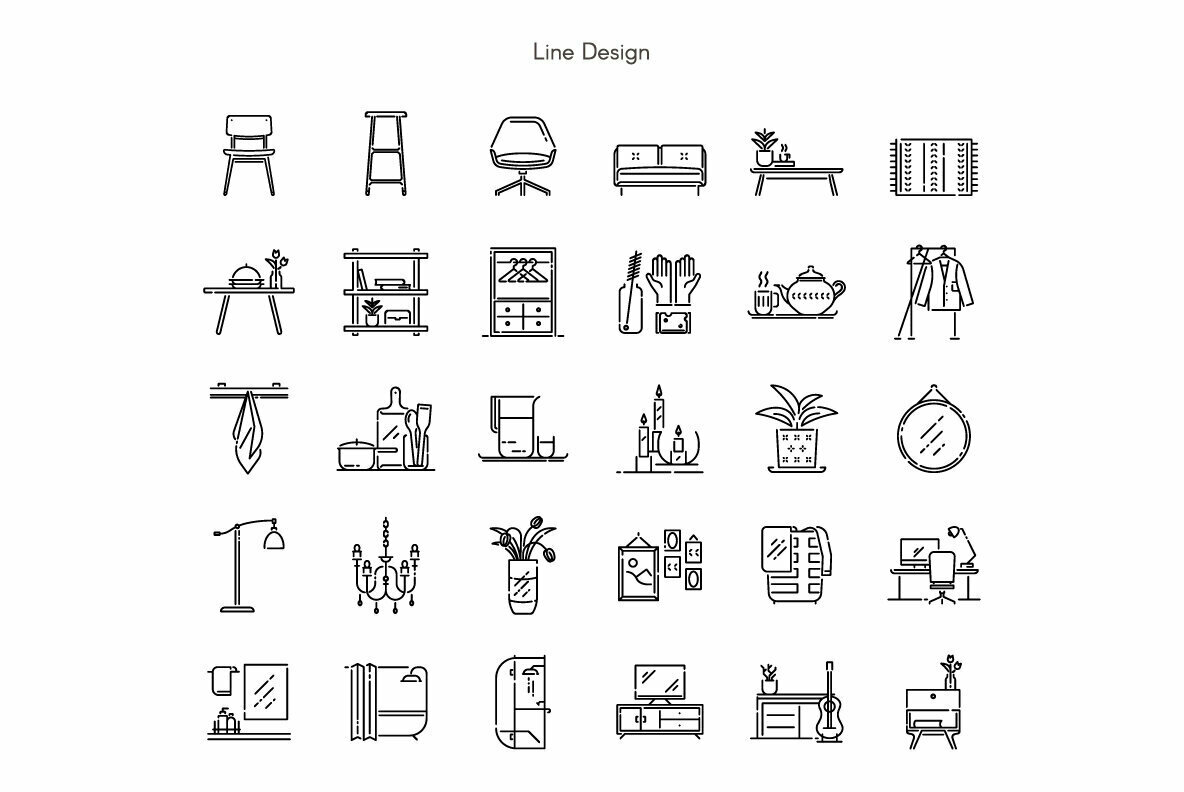 Home Decoration Premium Icon Pack Home Decoration Premium Icon Pack