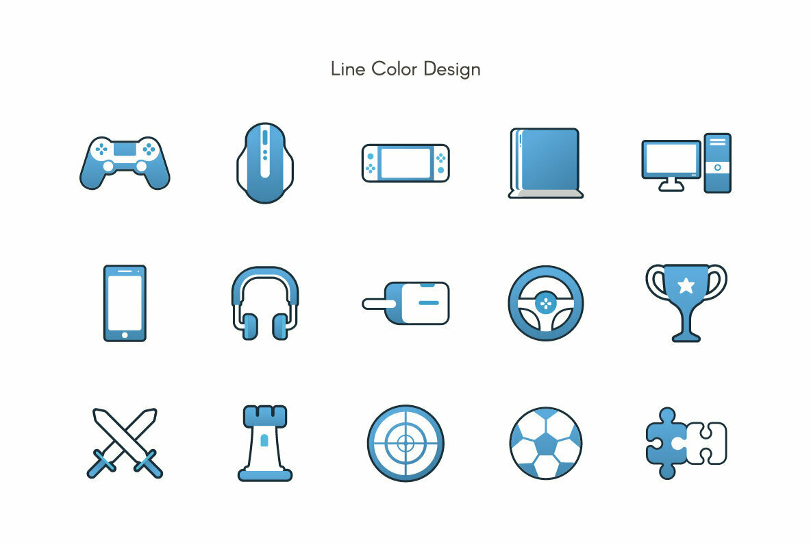 Gaming Premium Icon Pack 2