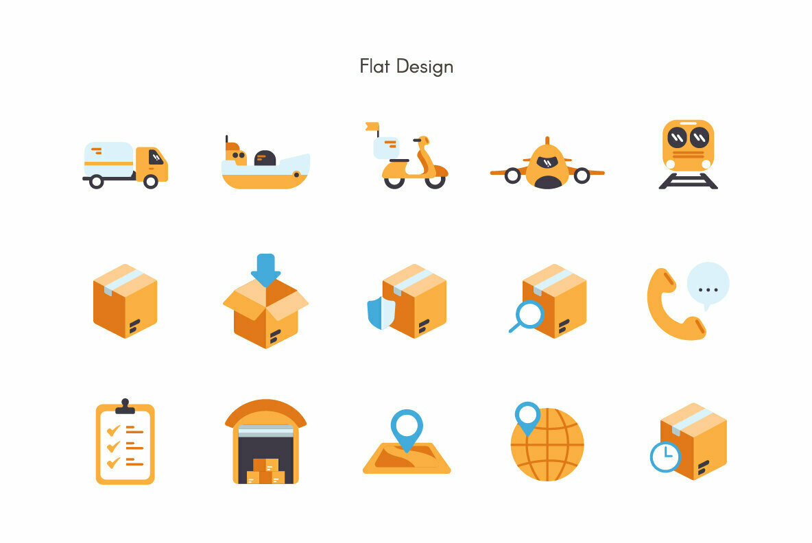 Logistics Premium Icon Pack 2