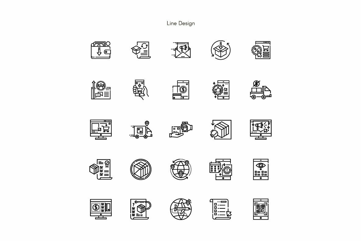 Online Shopping Premium Icon Pack 3