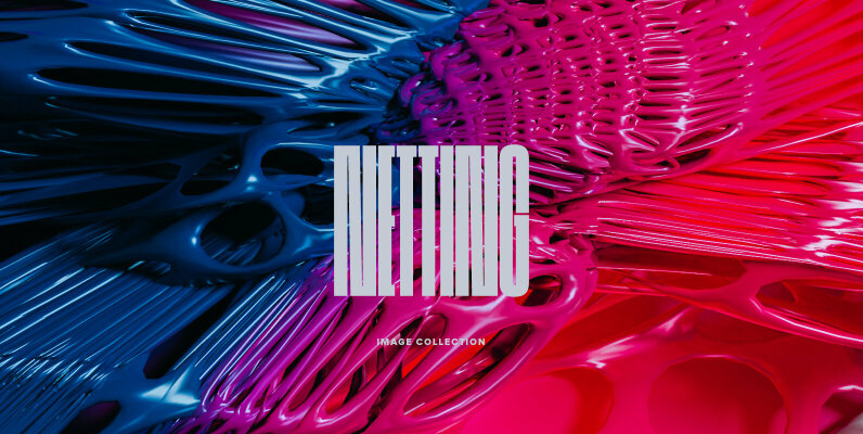 Netting   Abstract Stock 3D Graphics