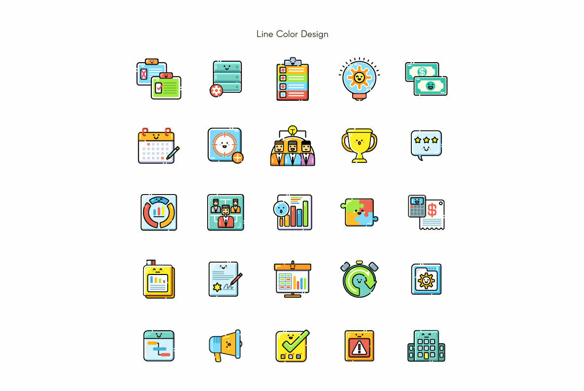 Project Management Premium Icon Pack 2