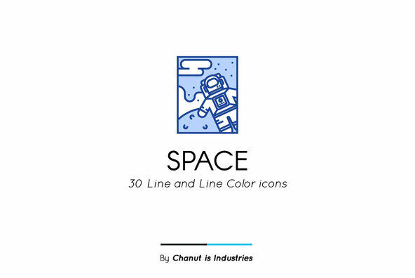 Space Premium Icon Pack 02 Graphics - YouWorkForThem