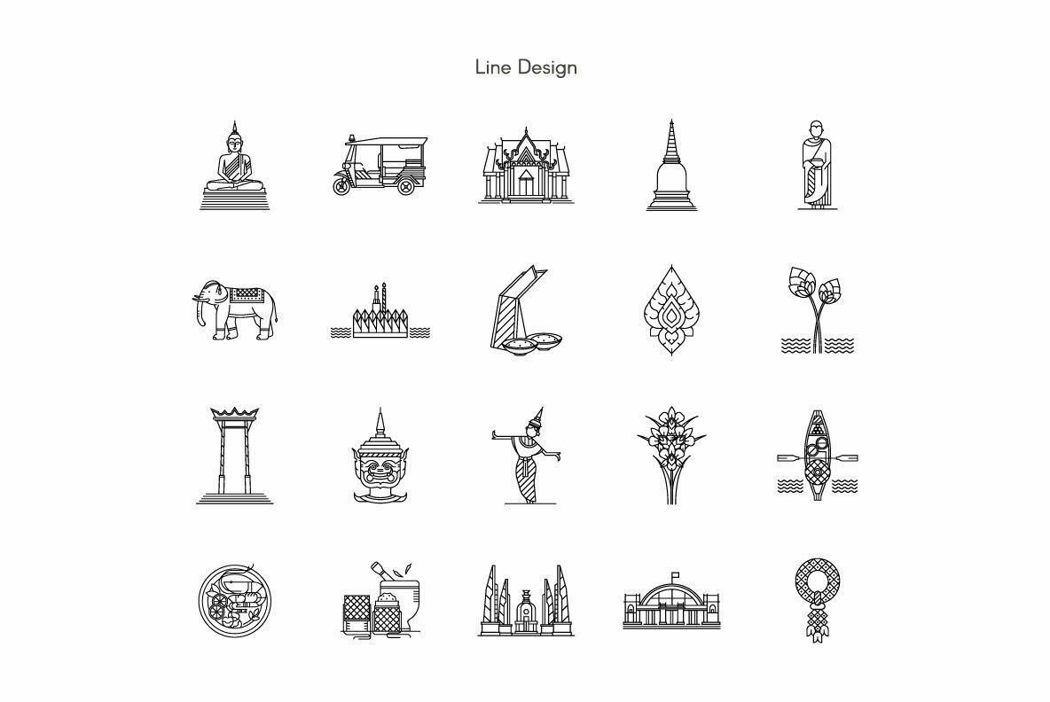 Thailand Premium Icon Pack 2