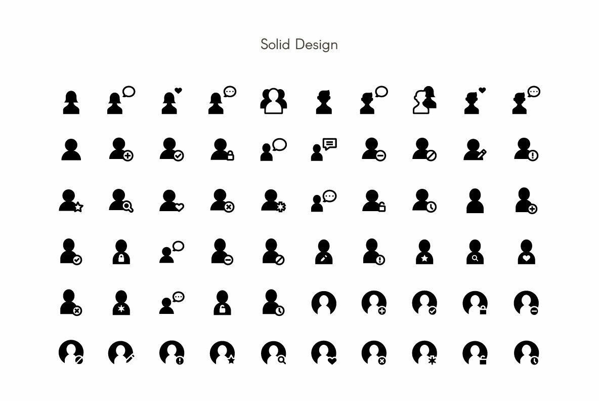 User Premium Icon Pack 3