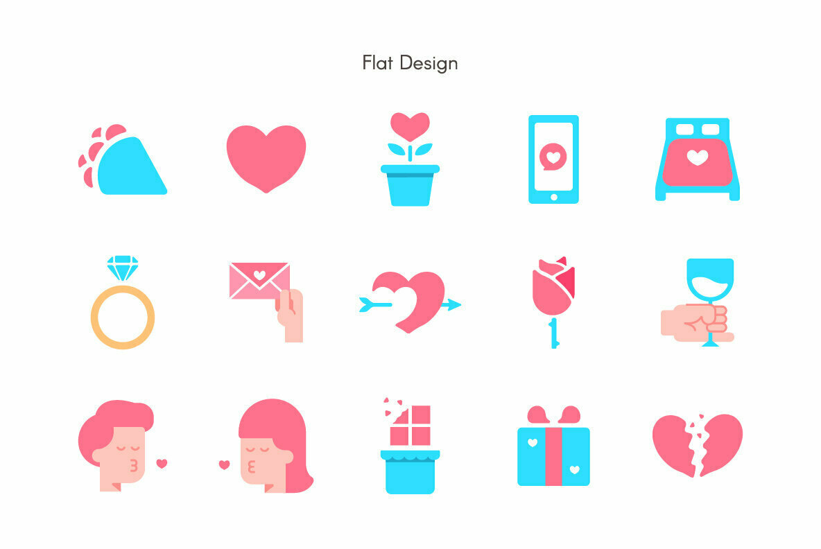 Valentine Premium Icon Pack 2