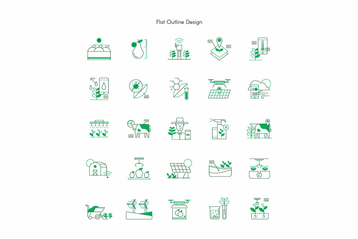 Smart Farm Premium Icon Pack 3