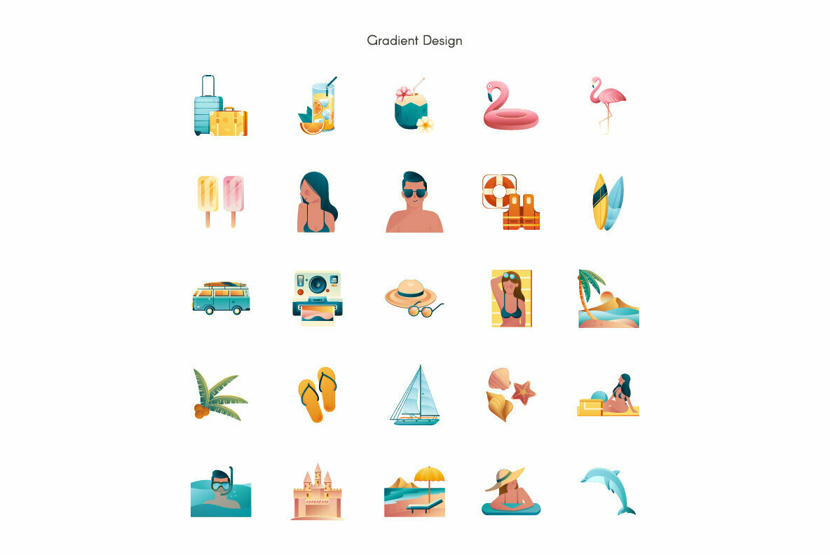 Summer Premium Icon Pack 2