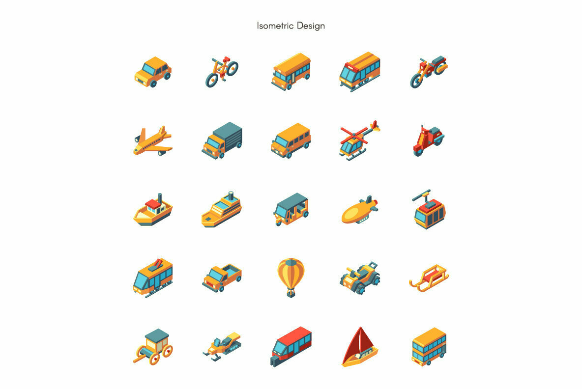 Transportation Premium Icon Pack 2