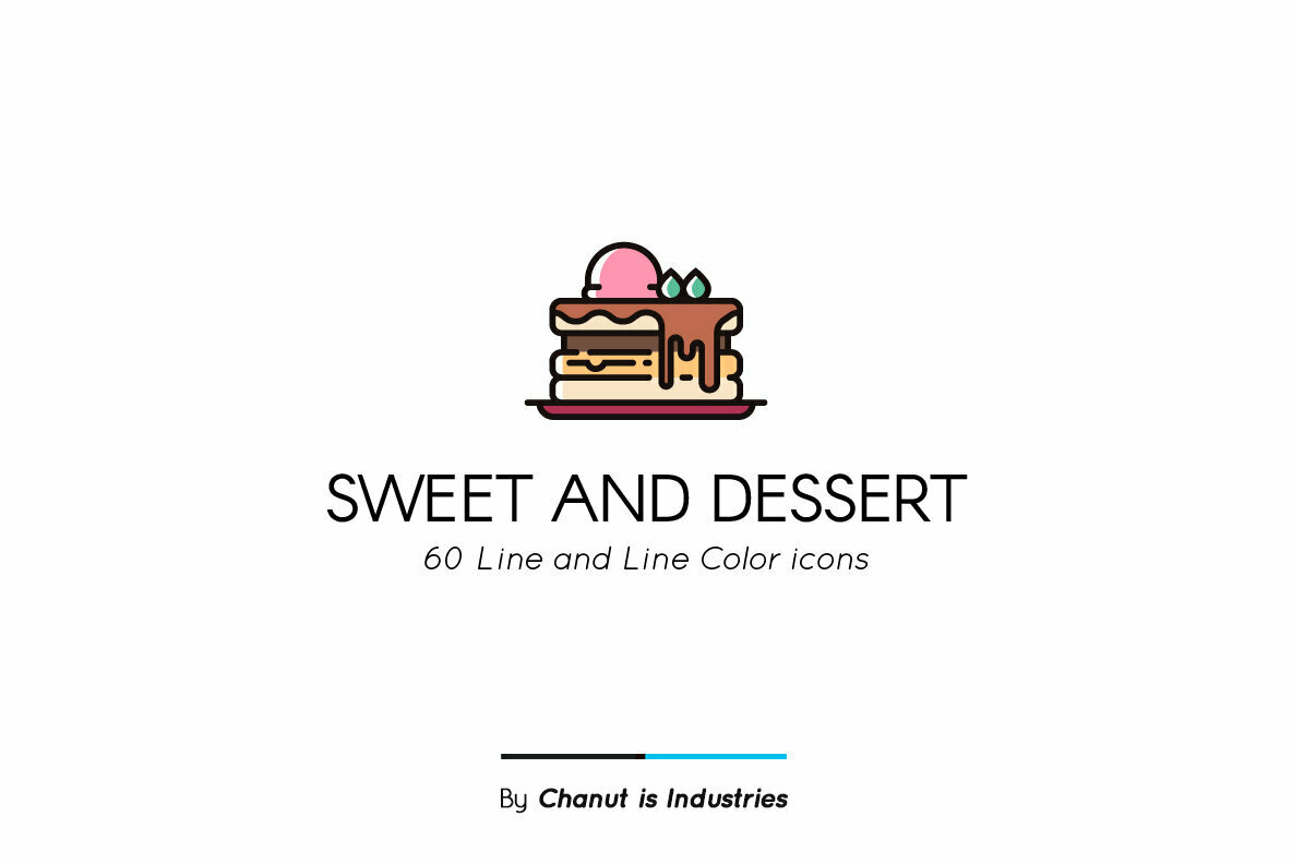 Sweet and Dessert Premium Icon Pack 1