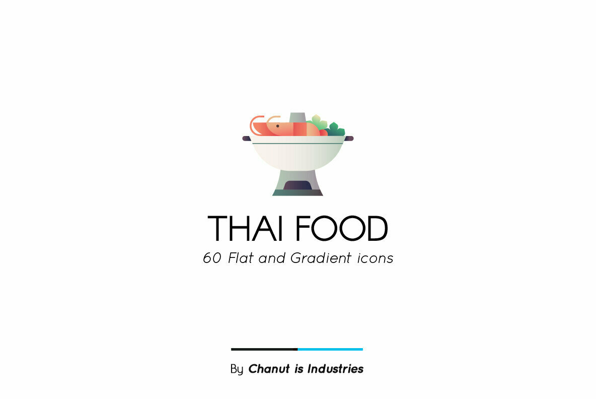 Thai Food Premium Icon Pack 1