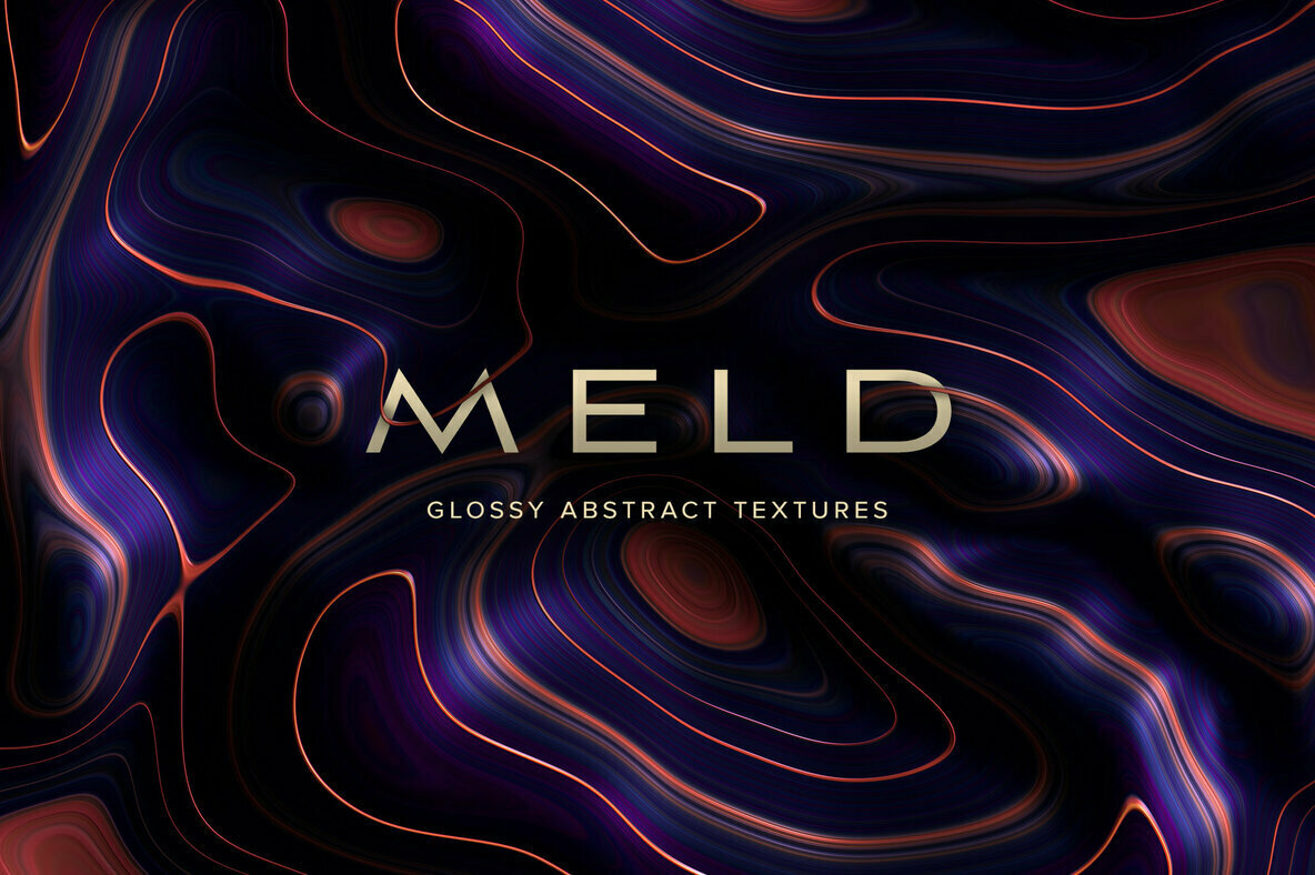 Meld     Glossy Abstract 3D Textures 1