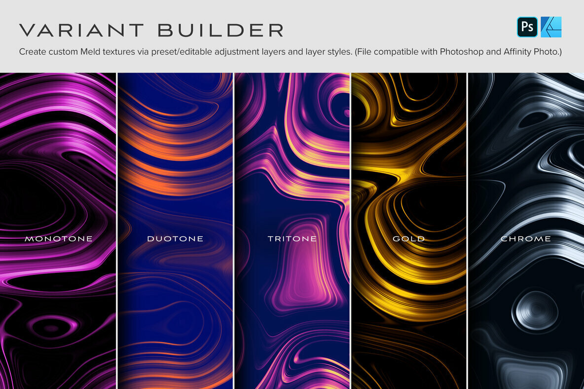 Meld     Glossy Abstract 3D Textures 5