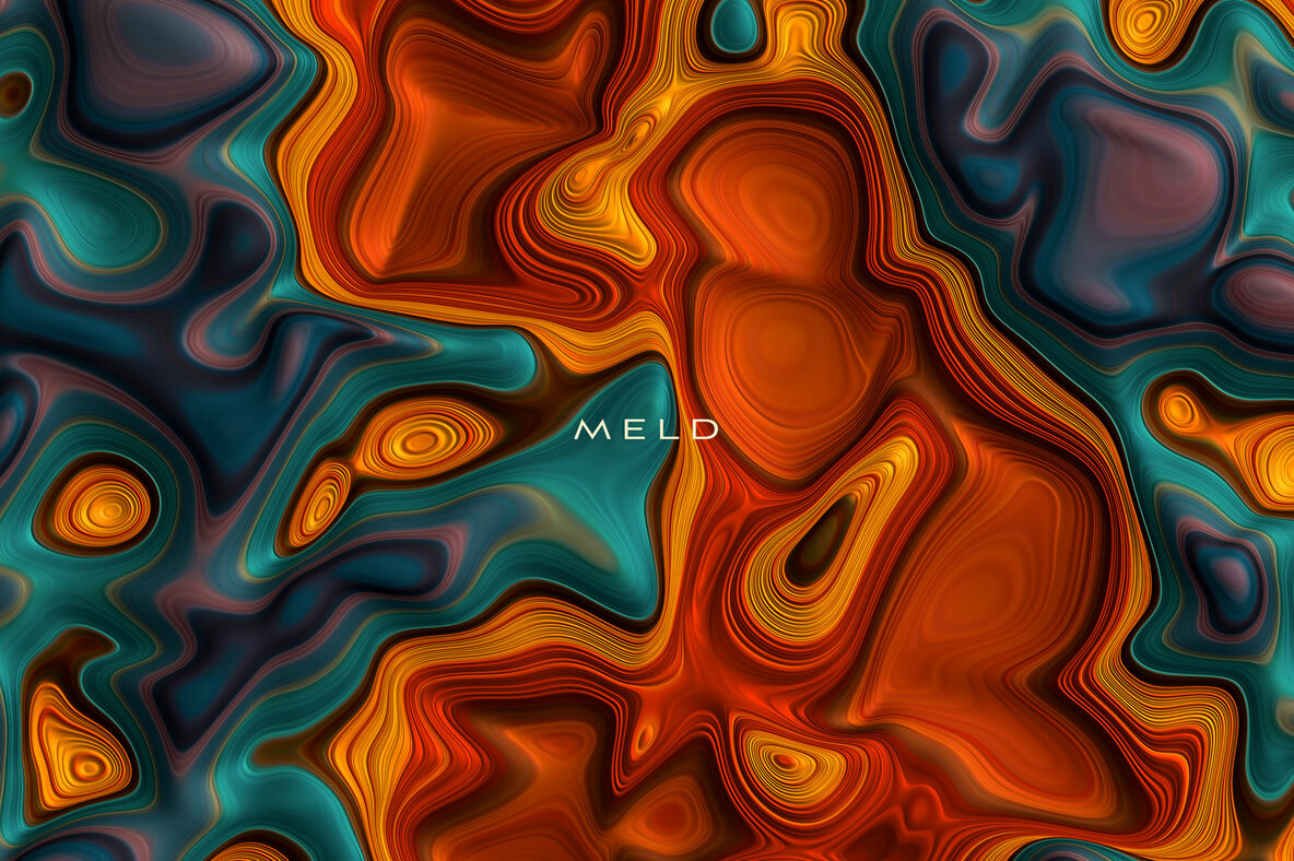 Meld     Glossy Abstract 3D Textures 12