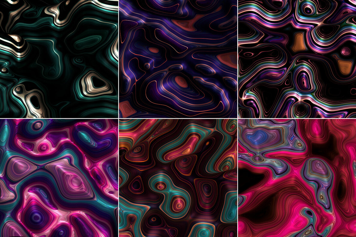Meld     Glossy Abstract 3D Textures 14