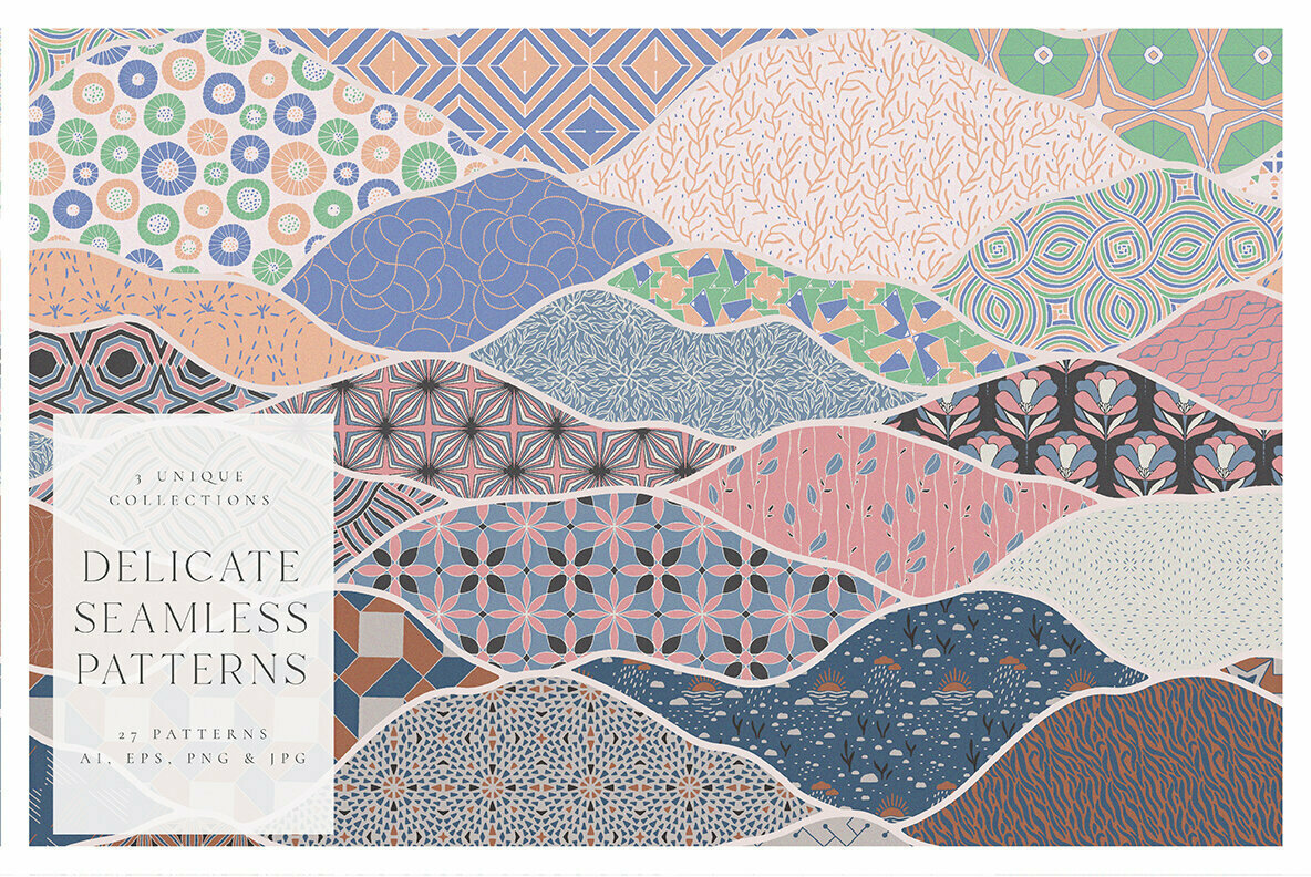 Delicate Seamless Patterns 1