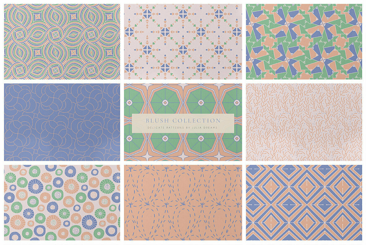 Delicate Seamless Patterns 3