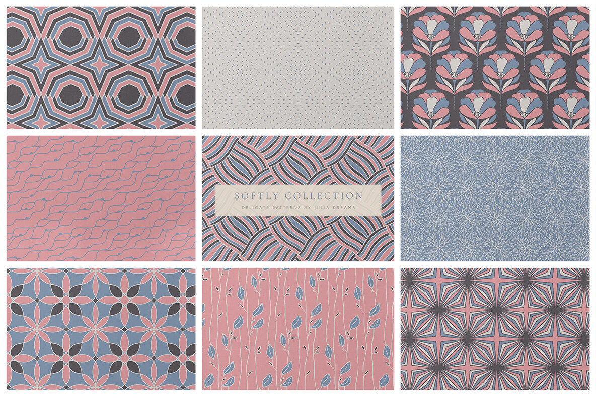Delicate Seamless Patterns 7