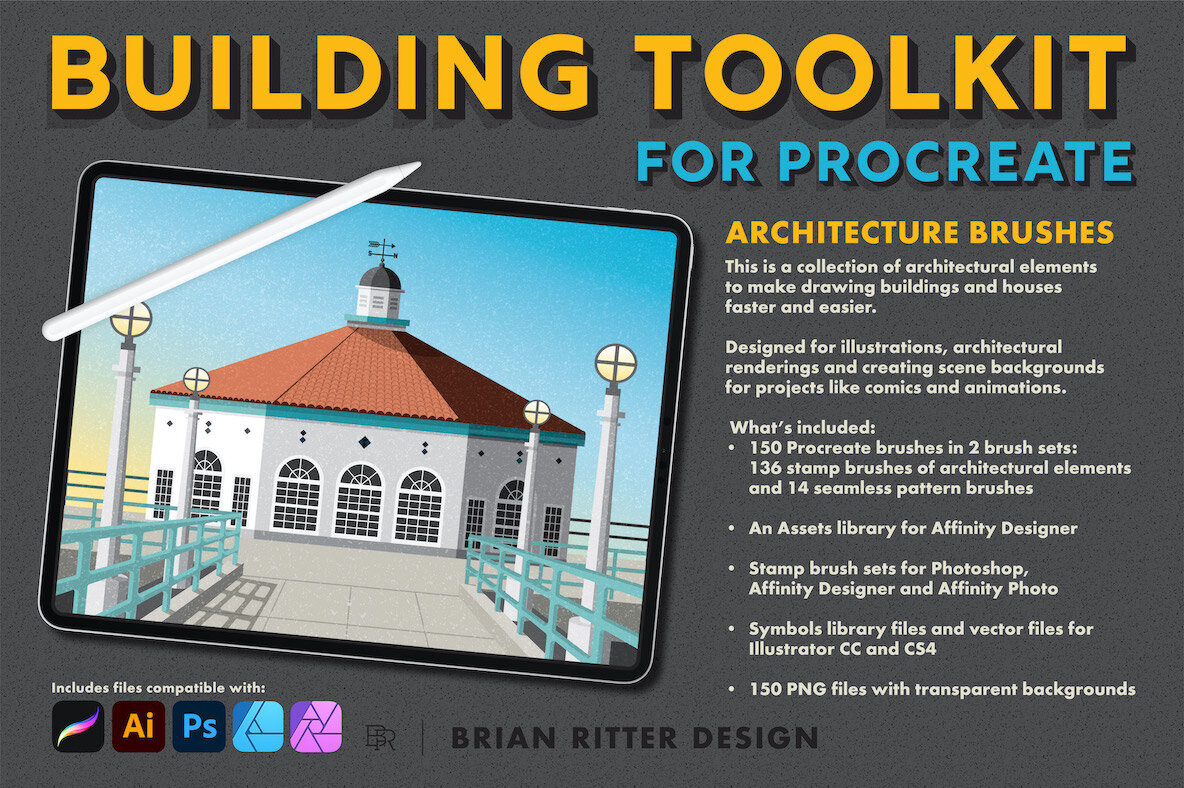 Building Toolkit For Procreate Building Toolkit For Procreate