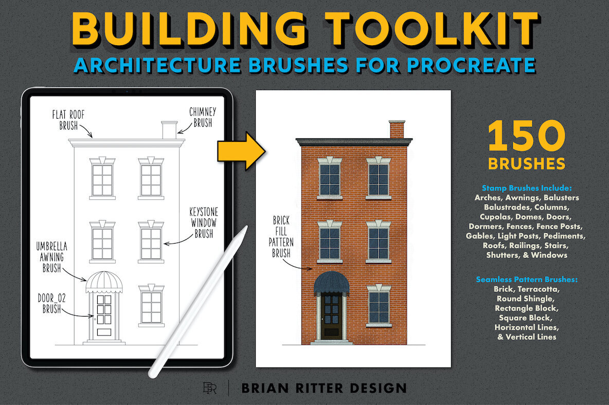 Building Toolkit For Procreate Building Toolkit For Procreate