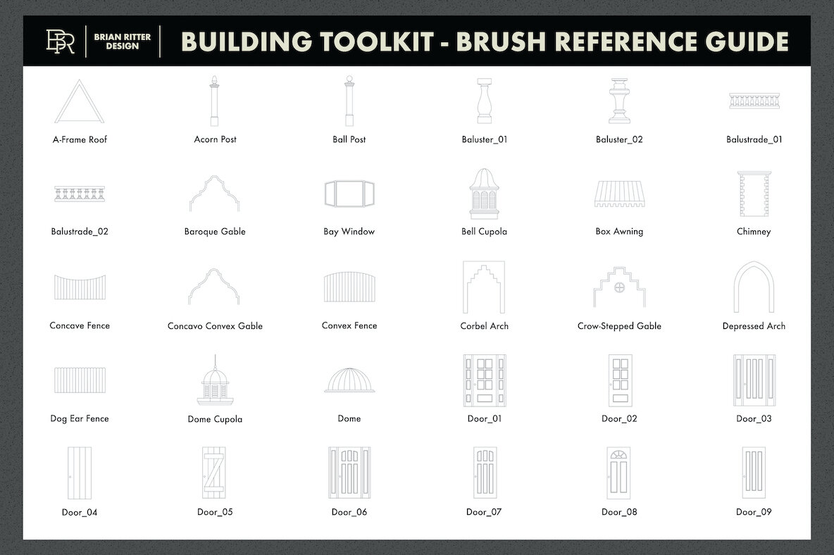 Building Toolkit For Procreate Building Toolkit For Procreate