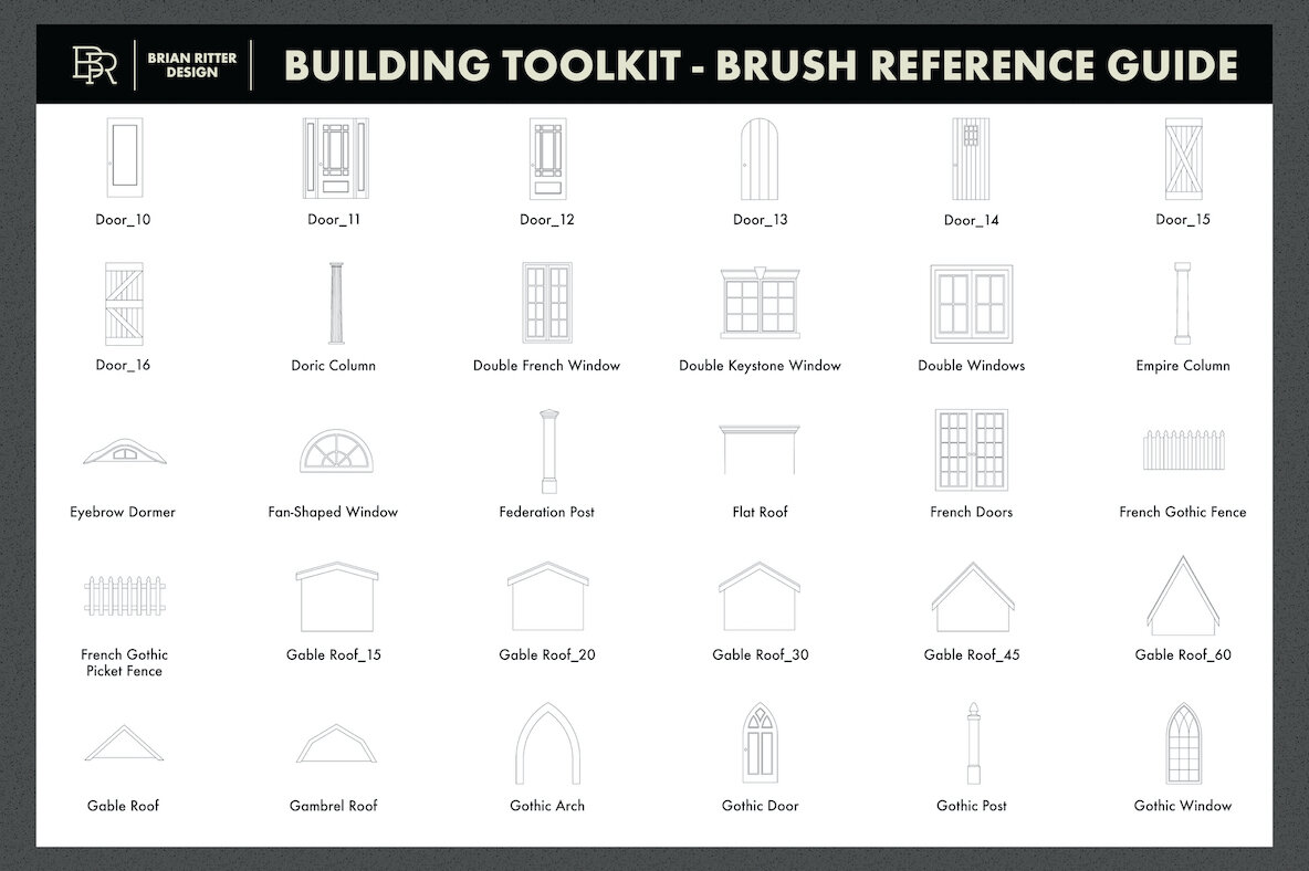 Building Toolkit For Procreate Building Toolkit For Procreate