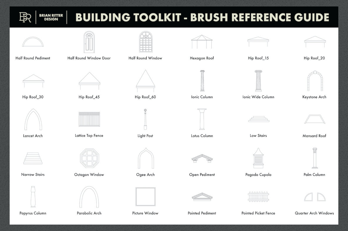 Building Toolkit For Procreate Building Toolkit For Procreate