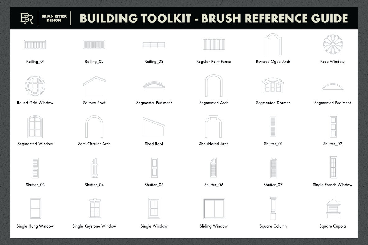 Building Toolkit For Procreate Building Toolkit For Procreate