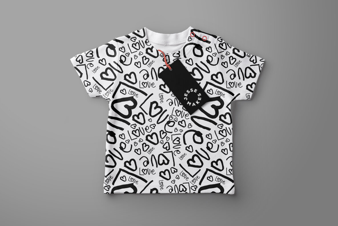 Monochrome Abstract Patterns 7