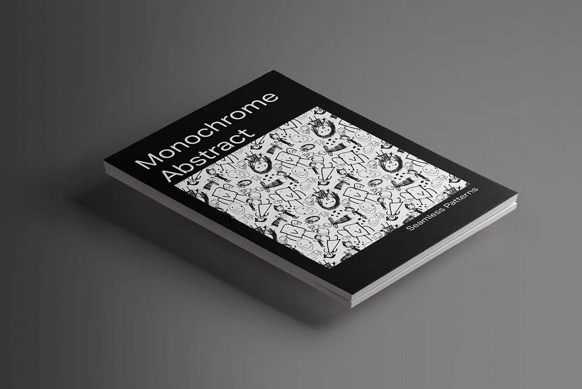 Monochrome Abstract Patterns 9