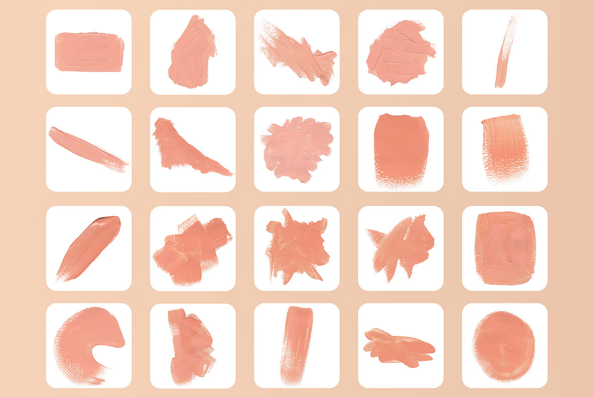 Acrylics Nude Textures Collection 7