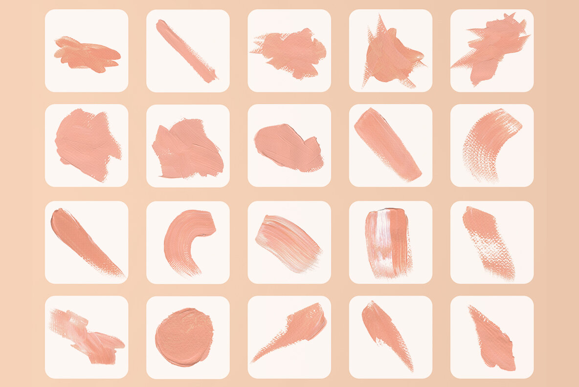 Acrylics Nude Textures Collection 8