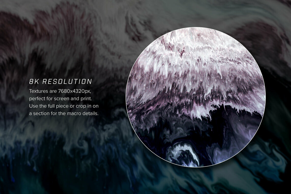 Momentum     8K Experimental Fluid Art Textures 5