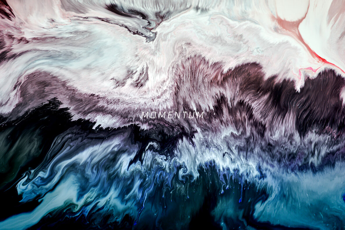 Momentum     8K Experimental Fluid Art Textures 8