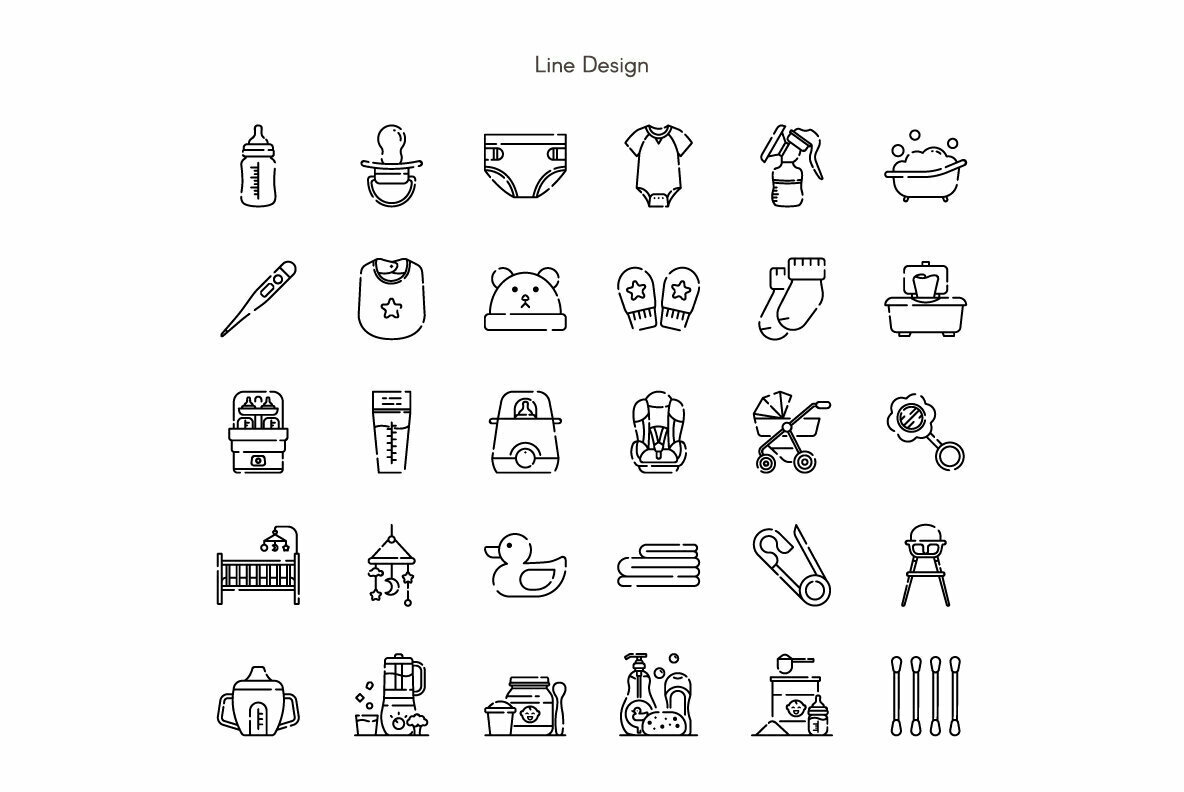 Baby Premium Icon Pack 2