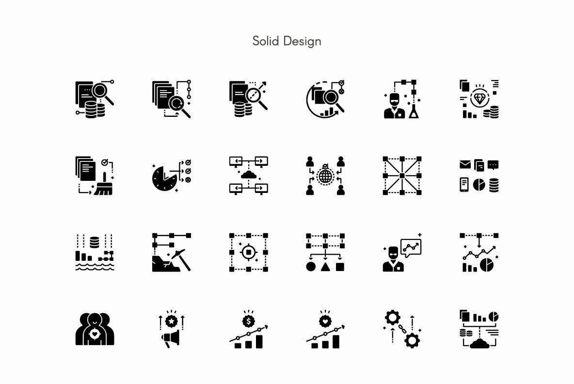 Data Analytics Premium Icon Pack 3