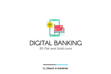 Digital Banking Premium Icon Pack